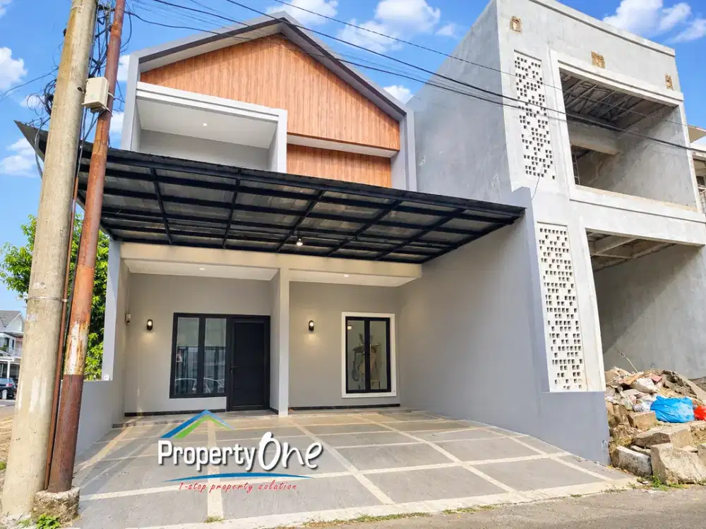 Jual Rumah Hook di Komplek Beranda Serpong, SHM On Hand, Dekat ke Akses Tol BSD-Jakarta, Kawasan BSD & Stasiun KRL Rawa Buntu
