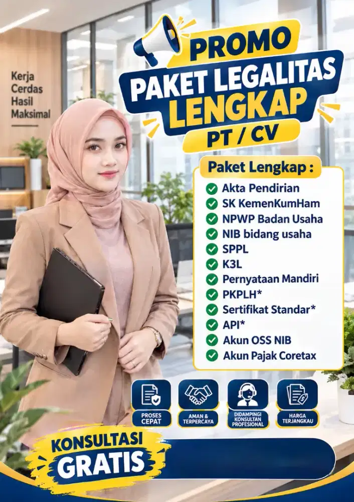 Perlengkapan Usaha Kantor PT