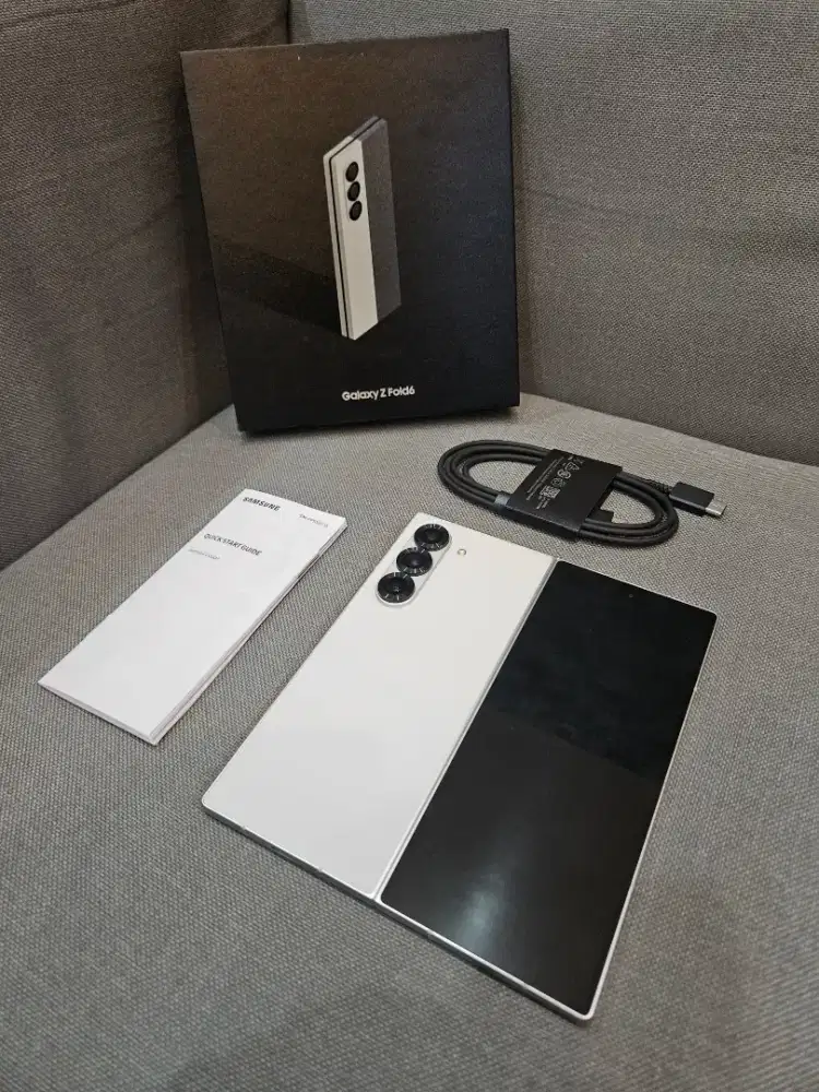 SAMSUNG Z Fold 6 5G 256Gb Resmi Sein fullset oryginal lengkap mulus