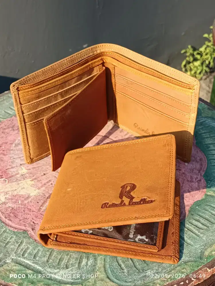 Dompet Kulit Sapi Asli ( COD PRAMBANAN )