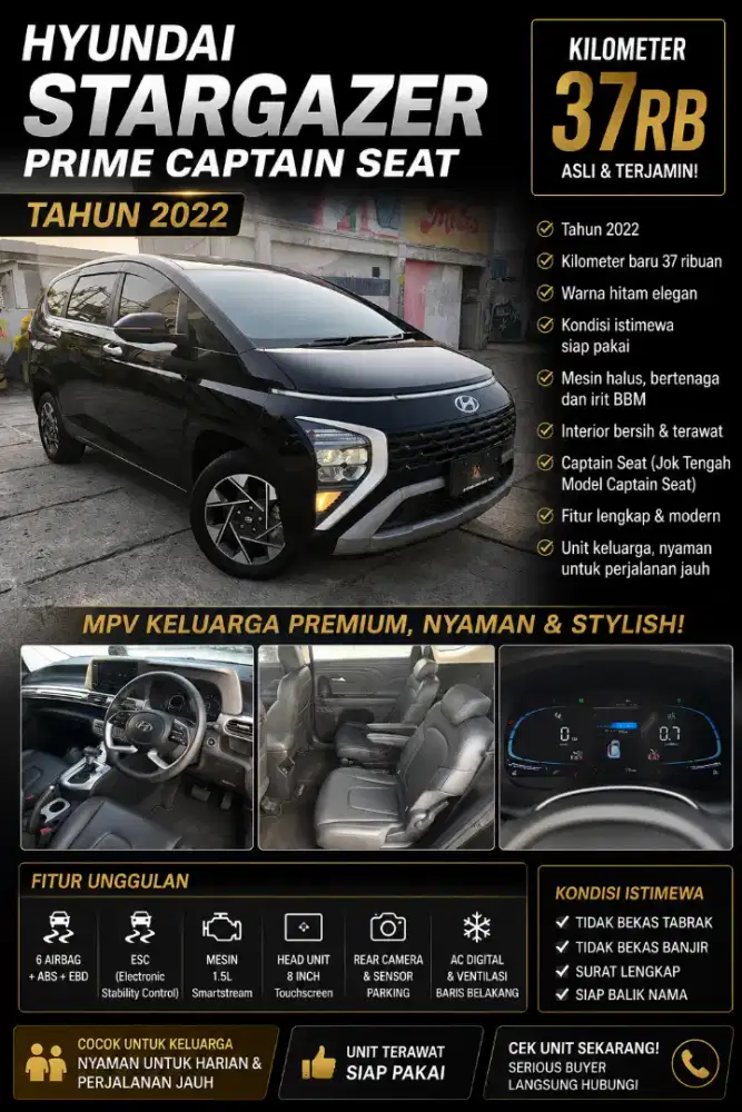 [KM 37rb] Hyundai Stargazer Prime 2022