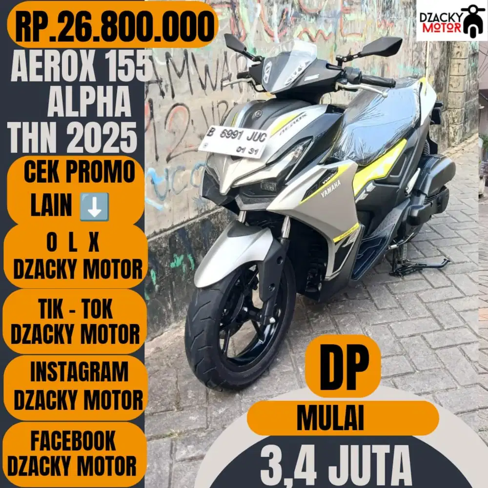 AEROX ALPHA STD 2025 SECOND LIKE' NEW