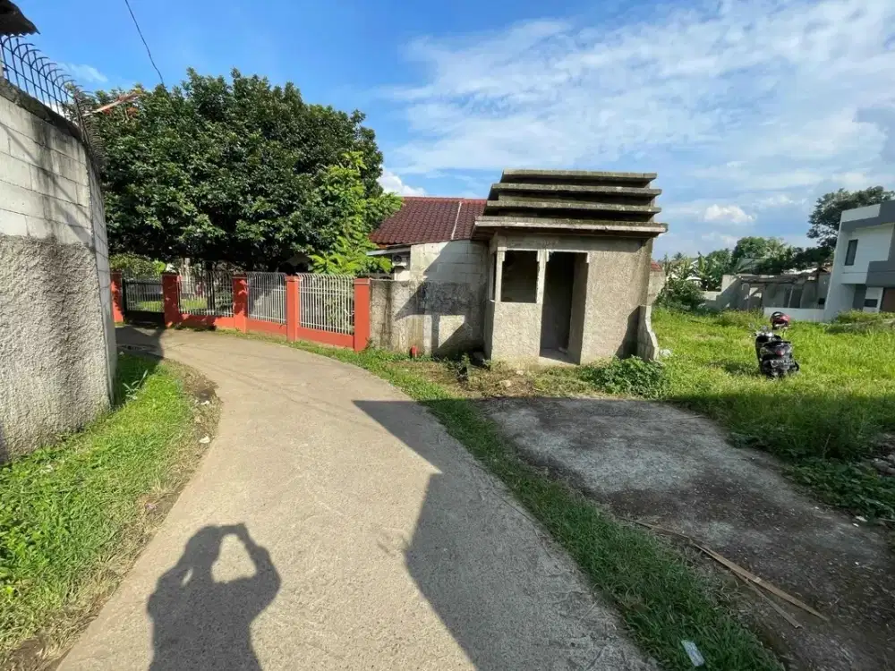 dijual tanah di pondok rajeg cibinong mau di buat cluster tetapi tidak jadi
