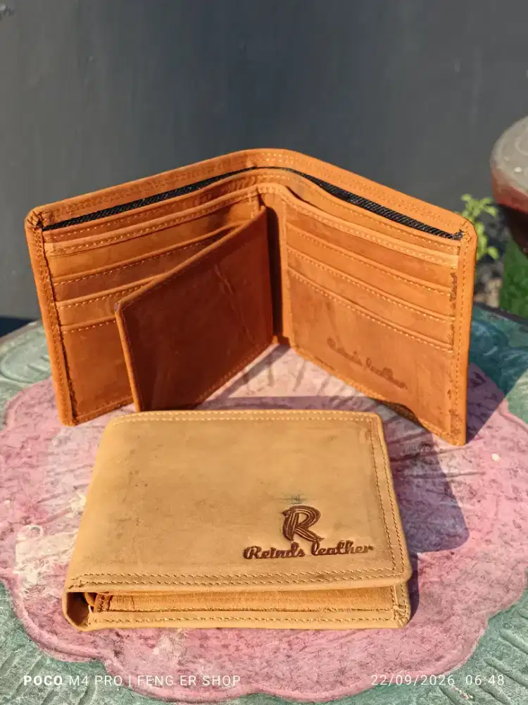 Dompet Kulit Sapi Asli 100% ( COD JOGJA )