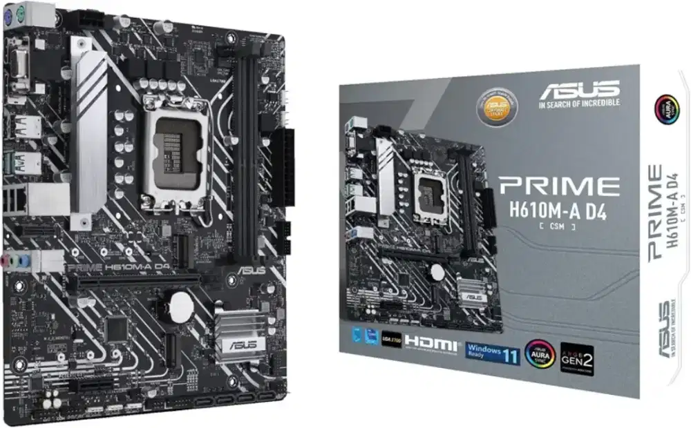mobo asus motherboard H610M K LGA 1700