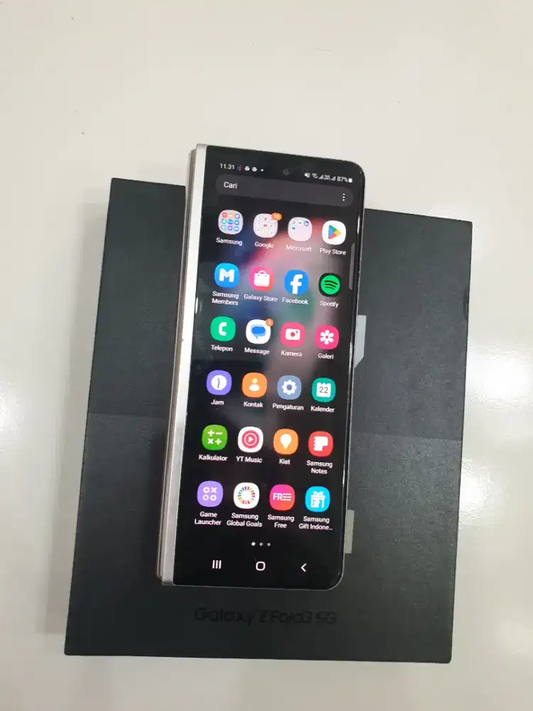 Samsung Zpold 3 5G 12/512 Mulus lengakap