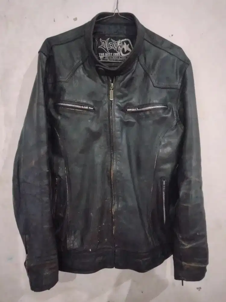 Jaket kulit layak pake