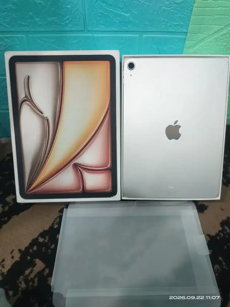 iPad Air 11 inc M3 256GB iBox Fullset mulus no minus siap pakai