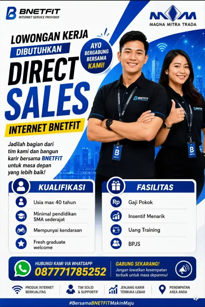 Sales Marketing Internet provaider