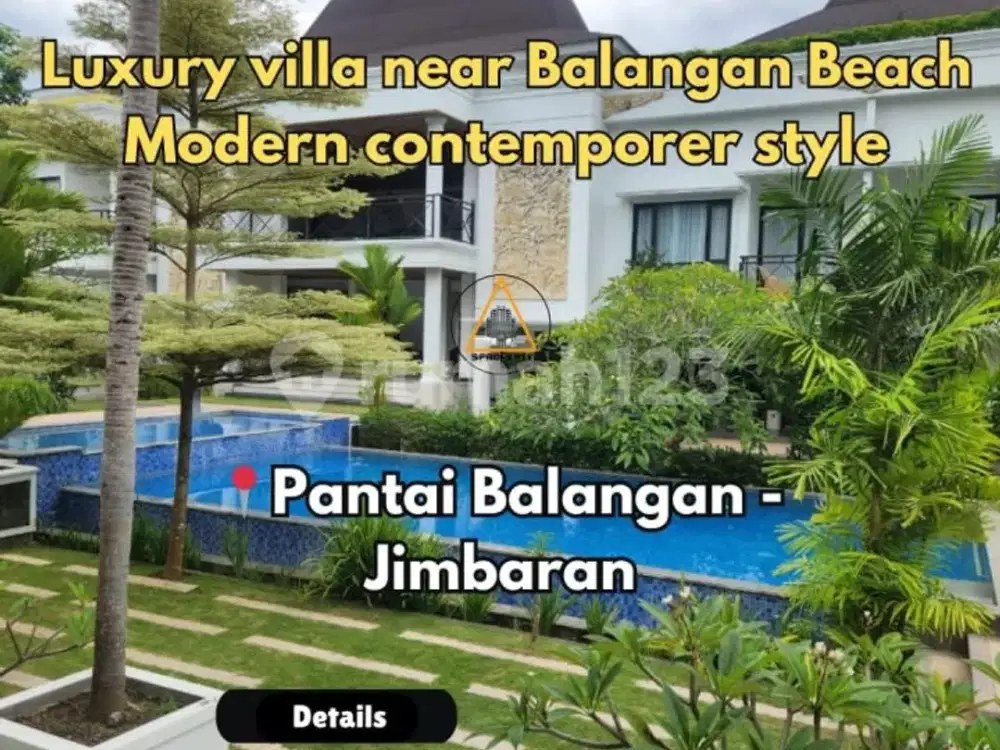 Luxury Villa Modern Contemporer Style In Pantai Balangan