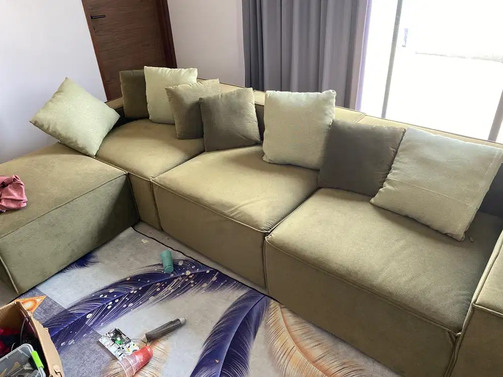 Sofa baru tidak pernah pakai
