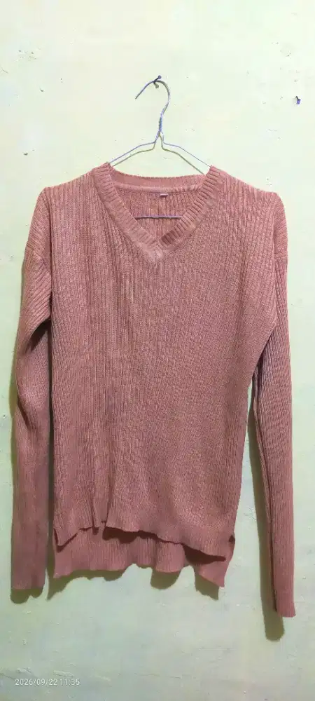 atasan rajut wanita. warna mustard yaa