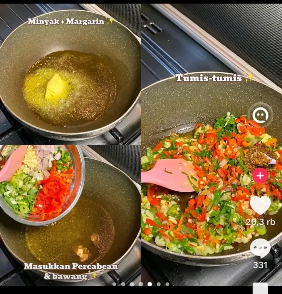 Dicari Tukang masak dan packing