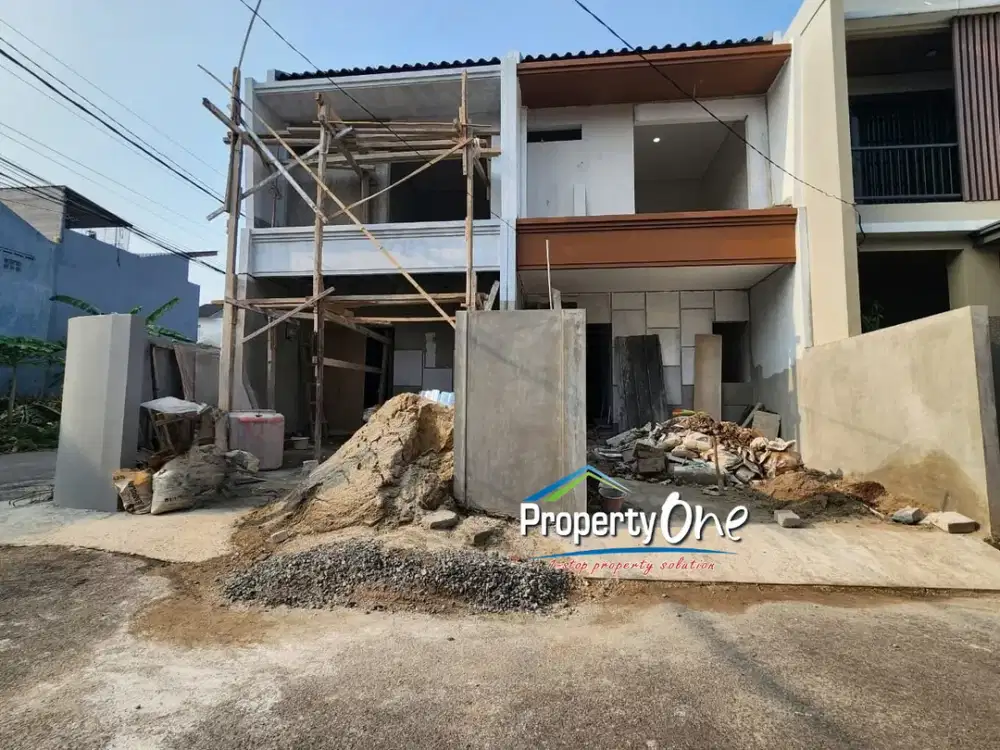 Jual Rumah 2 Lantai On Progress di Griya Serpong, Bebas Banjir, SHM On Hand, Dekat ke Stasiun KRL Sudimara, Akses Tol Pamulang & BSD City