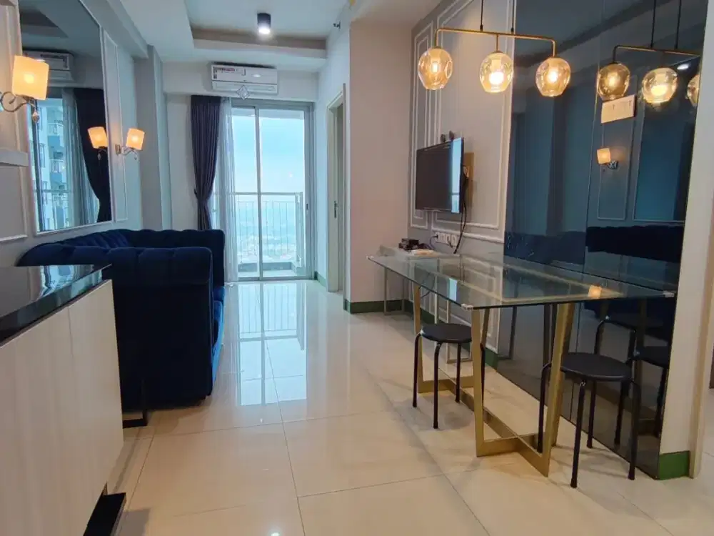 UNIT FOR SALE or RENT! Apartemen Anderson, Pakuwon Mall - Type 2BR, Full Furnish & Interior
