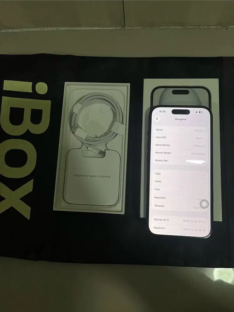 Iphone 15 128gb Ibox Garansi On