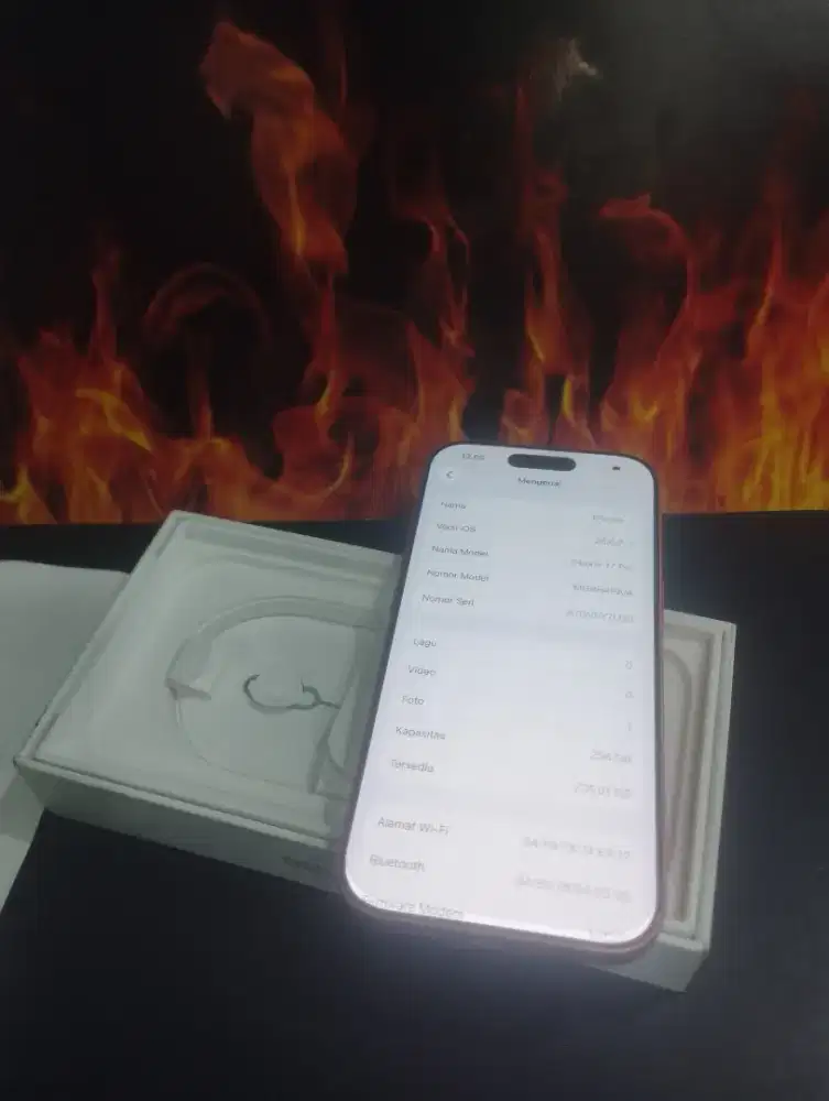 iPhone 17 Pro 256GB Resmi IBOX PA/A Fullset original