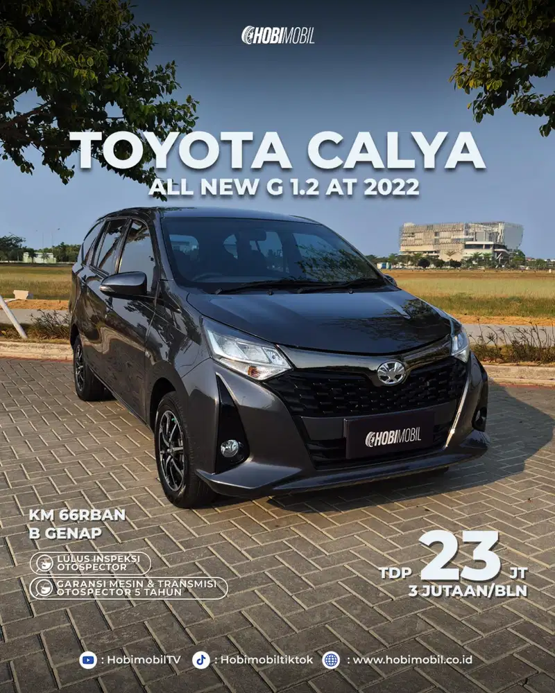 All New Calya G 1.2 AT Thn 2022