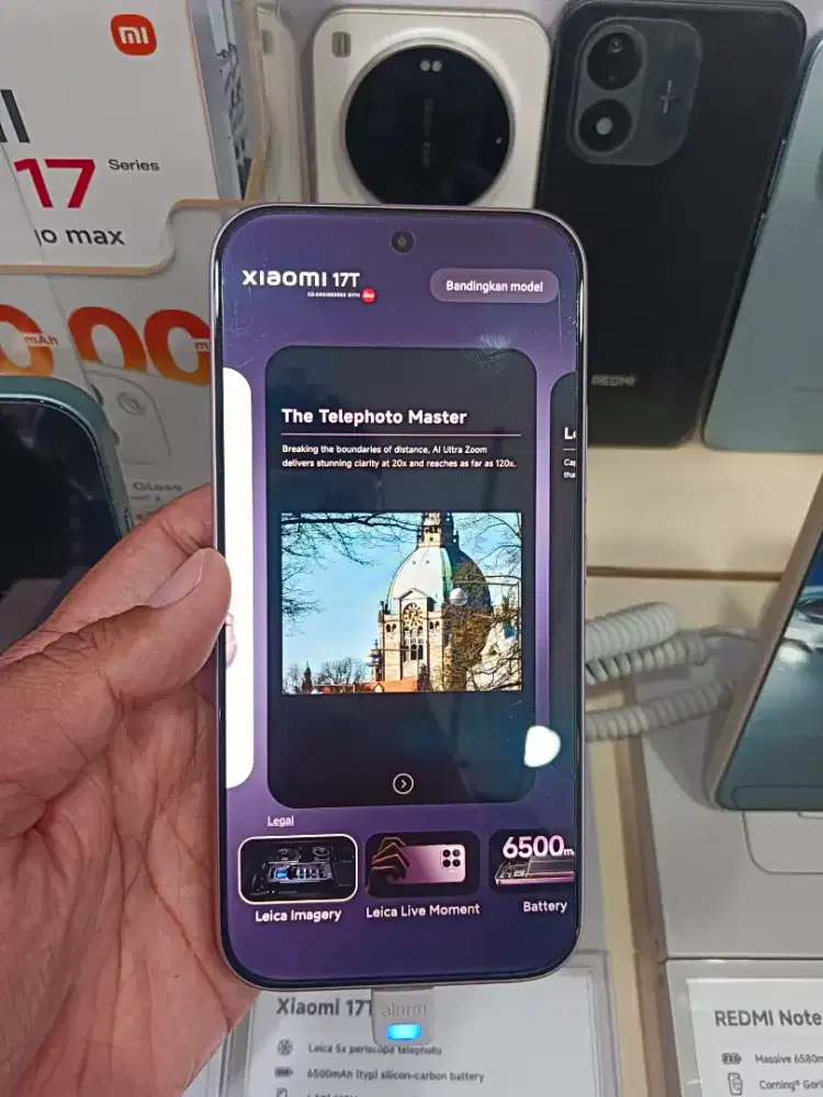 KREDIT HP XIAOMI MI 17 T  PROMO BUNGA RINGAN + DP 0 + FREE ADMIN