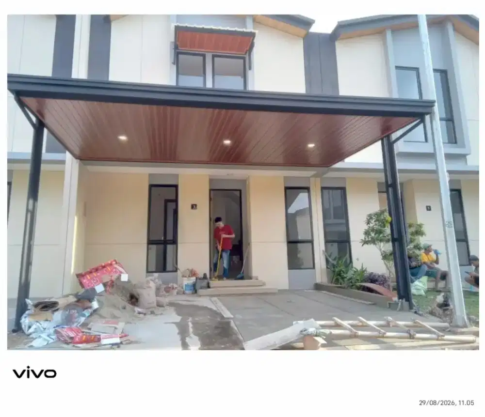 Kanopi baja ringan plafon PVC