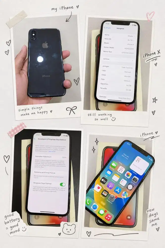 Second like new iPhone X Inter 64 Gb