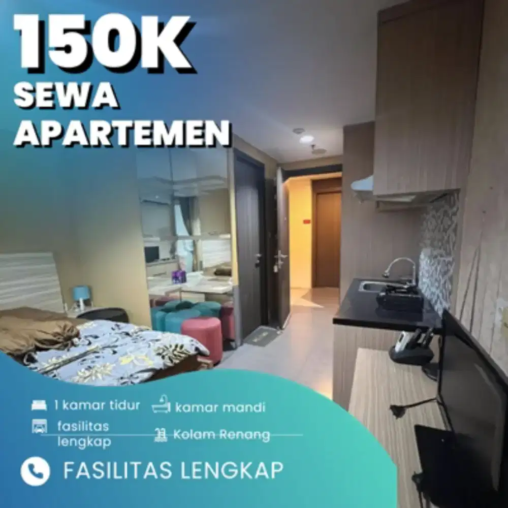 SEWA APARTEMEN JAKARTA TIMUR BASSURA CITY HARIAN/TRANSIT TERMURAH