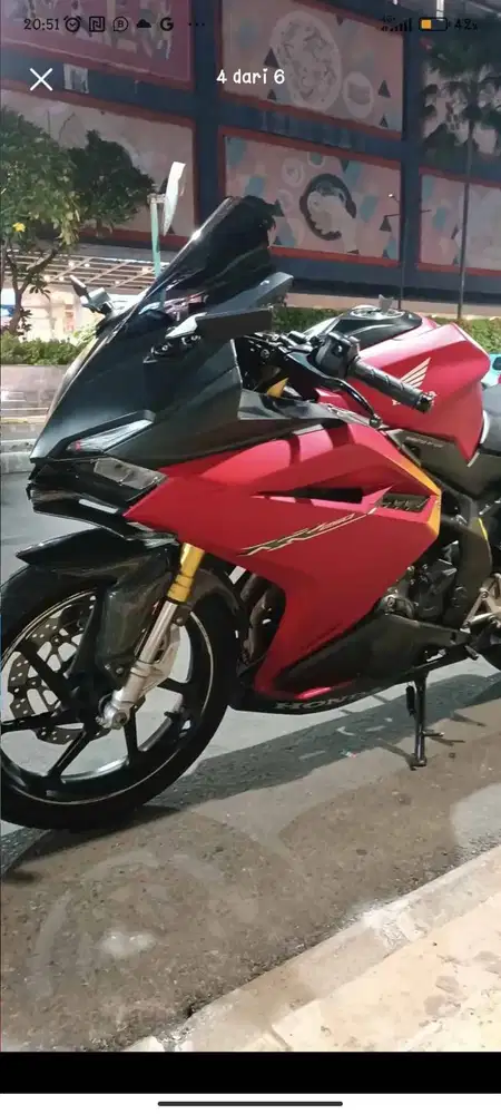 CBR 250RR 2018 MERAH DOFF – KM RENDAH!