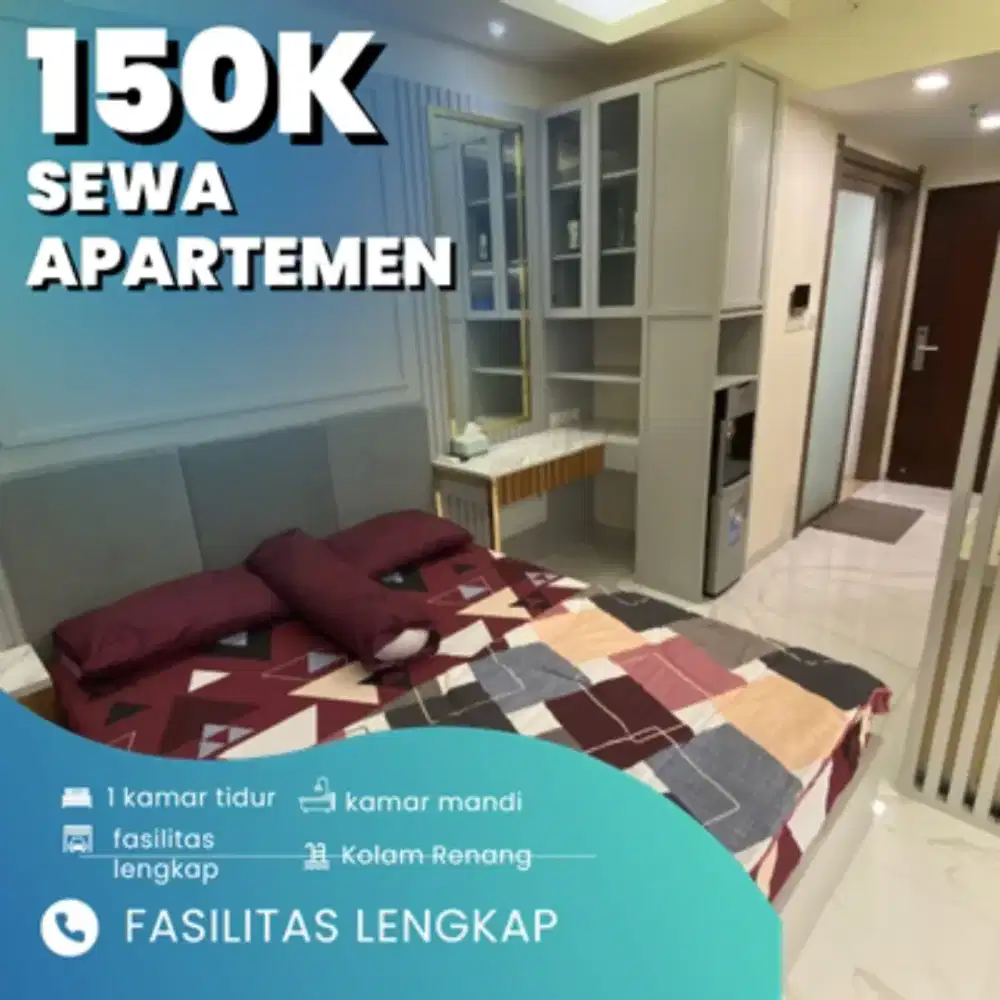 SEWA APARTEMEN JAKARTA SELATAN HARIAN/TRANSIT TERMURAH KALIBATA CITY