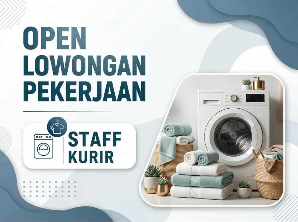 Dicari KURIR untuk Laundry