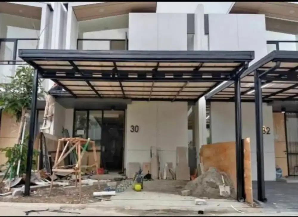 Perbaikan atap bocor, pemasangan atap baja ringan, pemasangan kanopi