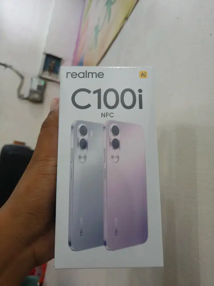 New realme c100i ram6/128 garansi resmi 1 tahun