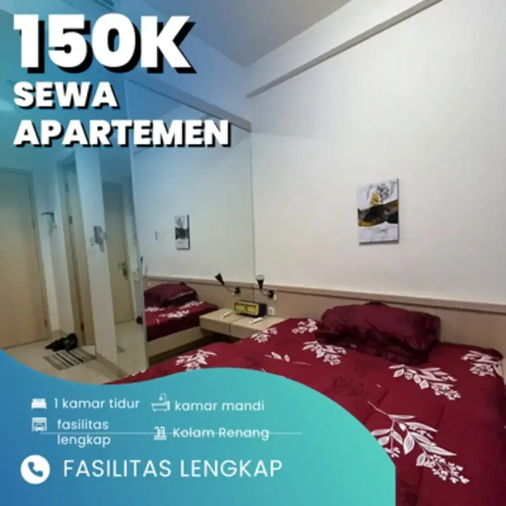 SEWA APARTEMEN JAKARTA BARAT CITY PARK HARIAN/TRANSIT TERMURAH