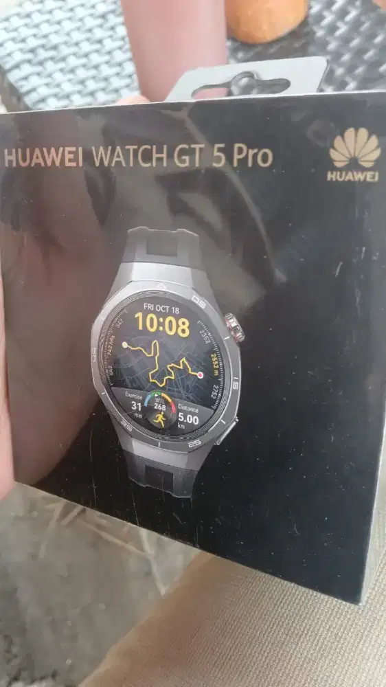 Huawei Watch GT 5 Pro 46mm (Black Fluoroelastomer Strap) 