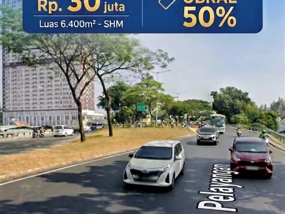 DIJUAL TANAH LUAS – RAWABUNTU, BSD TANGERANG RARE OPPORTUNITY – HARGA 50% LEBIH MURAH