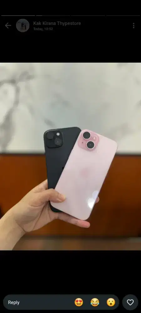 iPhone 15 basic masih dalam keadaan segel box