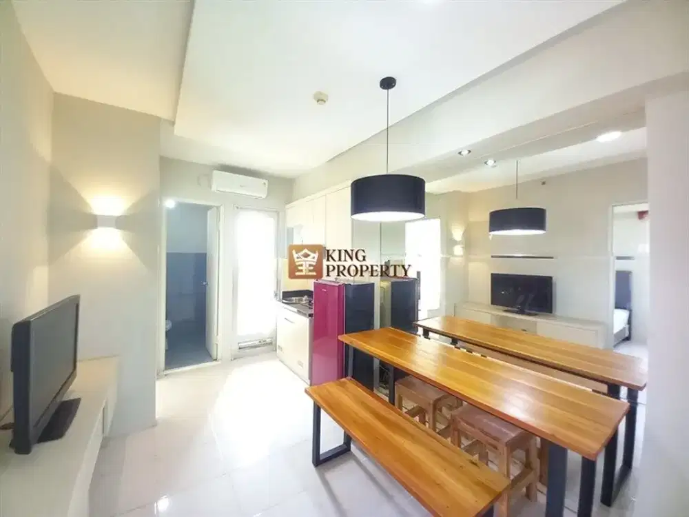 Apartemen Green Bay Pluit Greenbay 2BR 35m² Hook Full Furnished Tower Depan, Akses Langsung Baywalk Mall