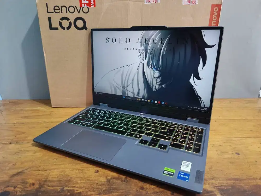 LENOVO LOQ 15IRX9 i5-13450HX RTX 4050 6GB | 100% sRGB | Garansi Januar