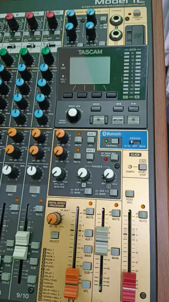 Jual cepat mixer profesional tascam model 12 murah terjangkau