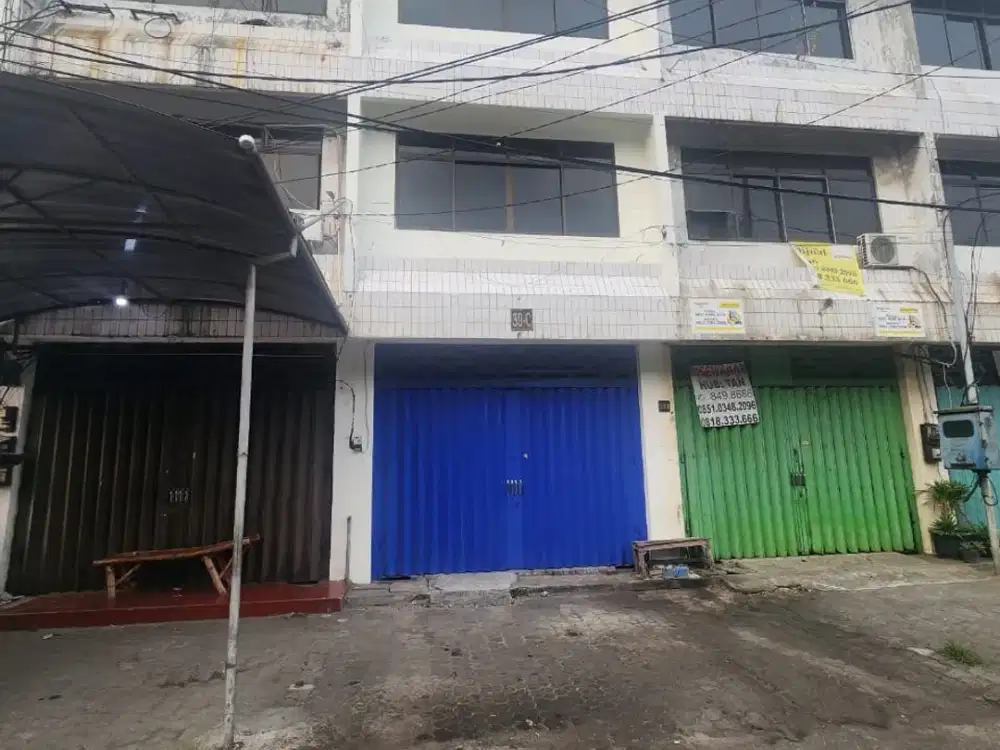 Dijual/Disewakan Ruko Baru 3 Lantai Full Renovasi di Raya Ngagel Jaya Selatan