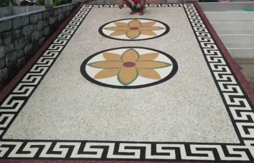 Batu sikat motif