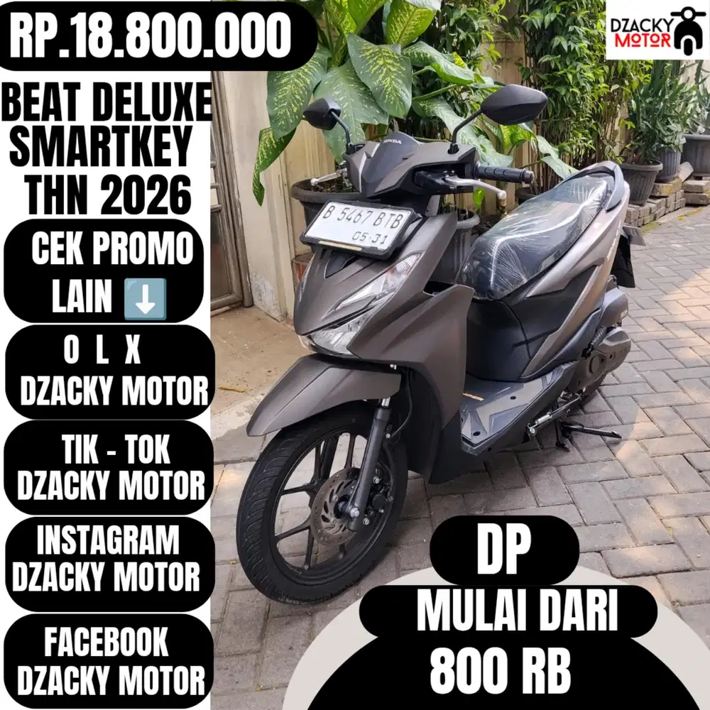 BEAT DELUXE SMARTKEY 2026 SECOND LIKE NEW