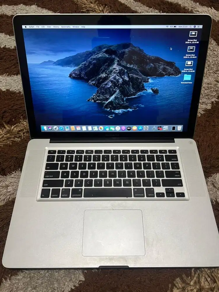 Macbook pro 15 inch 2012 i7 8/750 dual vga