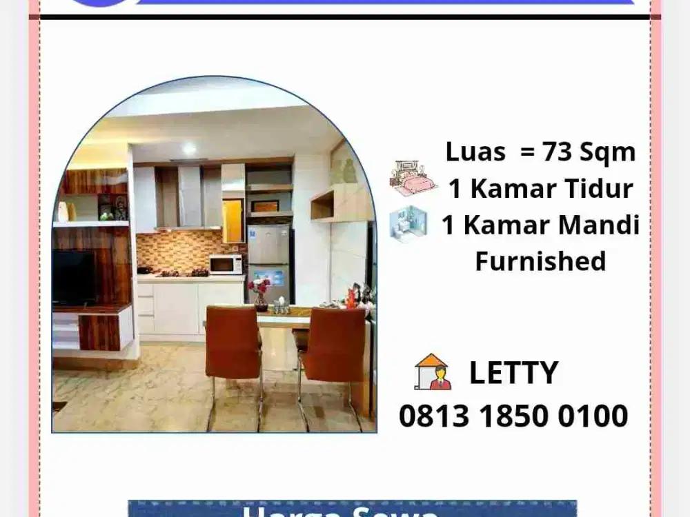 Disewakan Apartemen 1 BR Springhill Royale Kemayoran exclusive