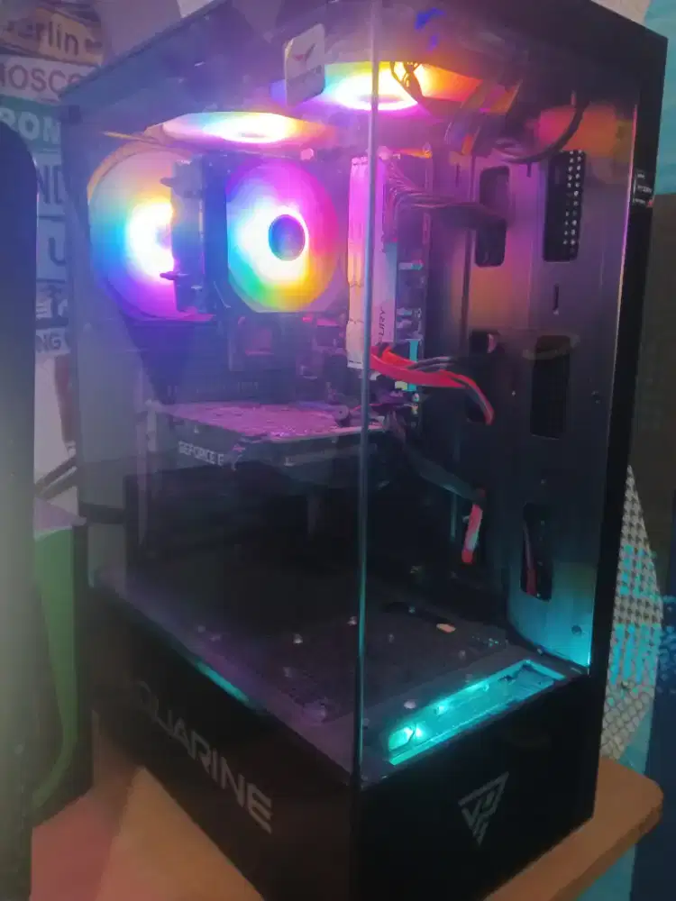 Pc siap libas semua game + editing  gtx1650 gddr6 + i5 4570 ram 16gb