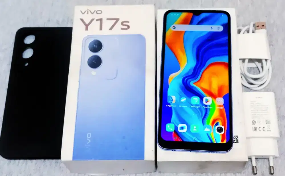 VIVO Y17S 4+4GB/128GB LENGKAP ORI