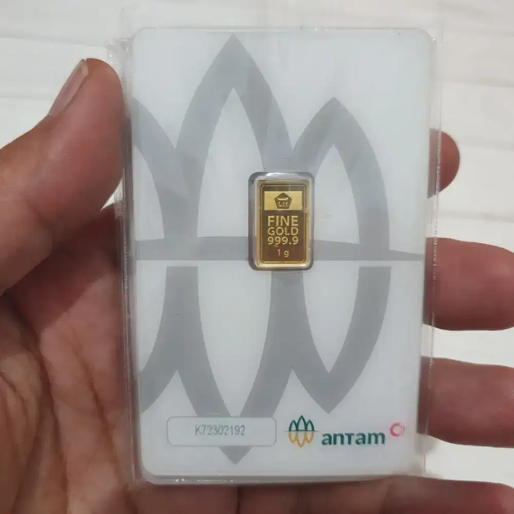 Emas Logam Mulia Antam 1 gr gram 2022 RM Surabaya Sidoarjo Gresik
