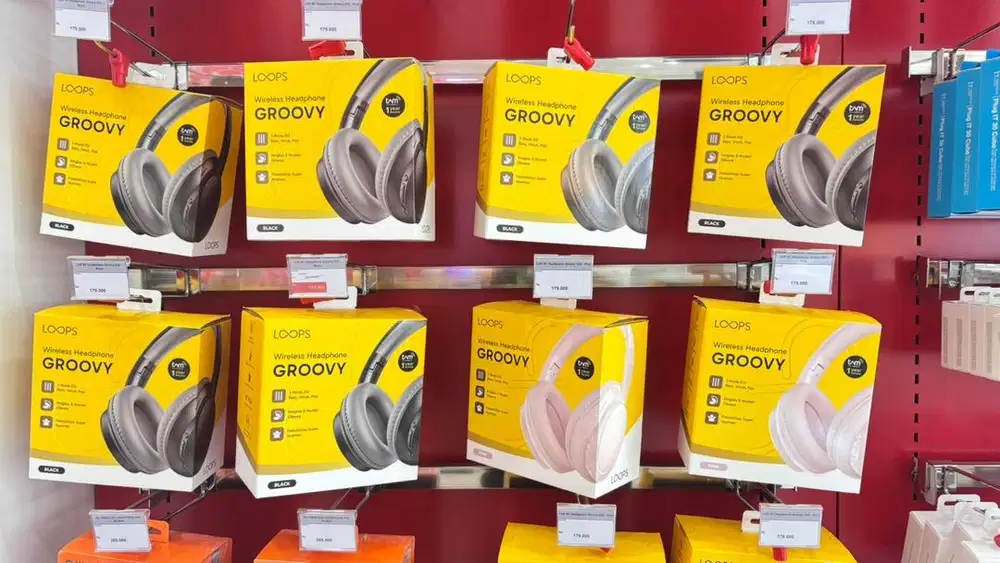 HEADPHONE ESTETIK MURAH CUMA 100RB AJA