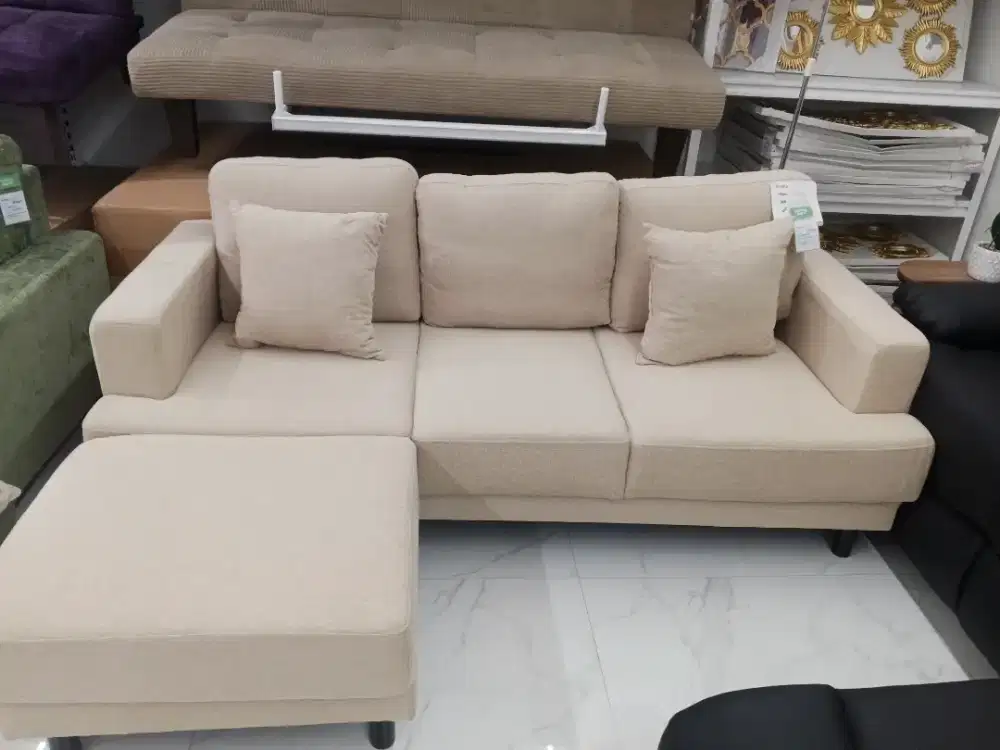 Jual murah sofa L cilegon