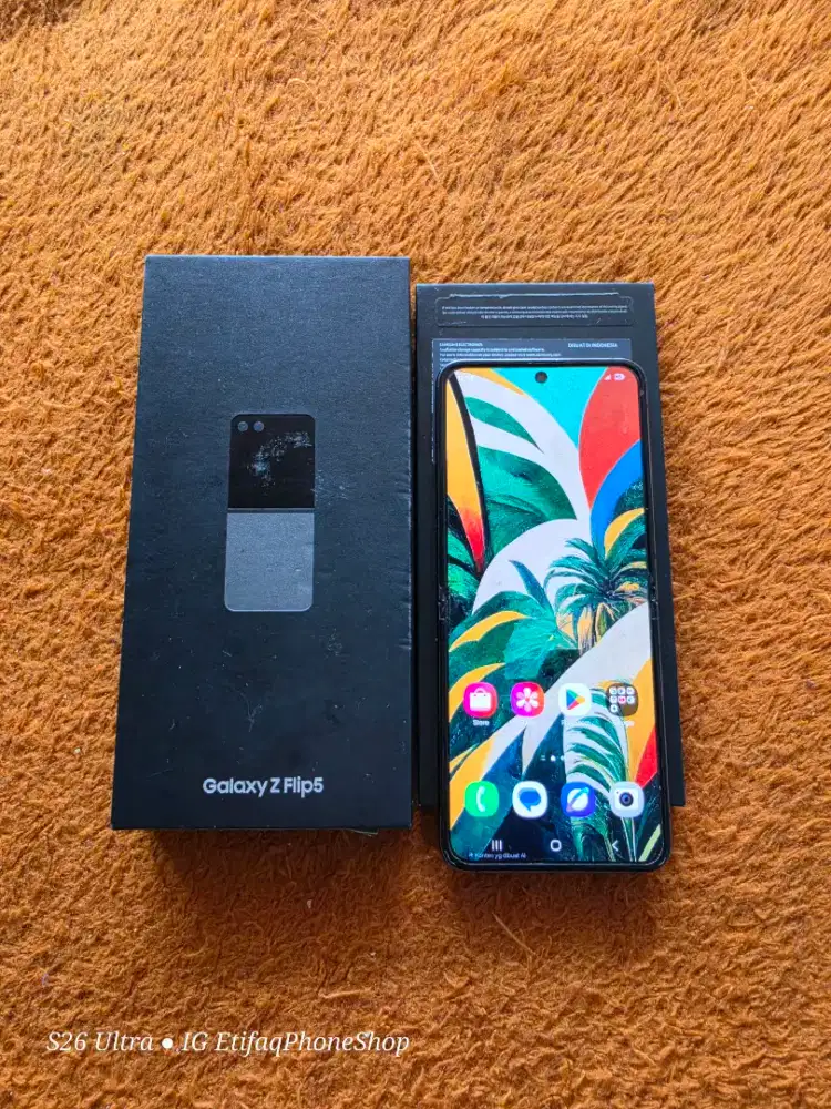 512GB Samsung Z Flip 5 Fulset Ori Galaxy Zflip5 ZFlip Flip5 5G 8/512