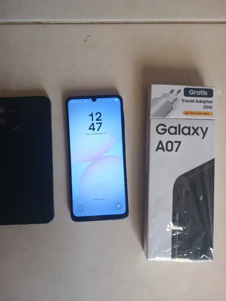 Samsung Galaxy A07 Ram 8/256 GB Garansi Resmi 11 Bulan Mulus